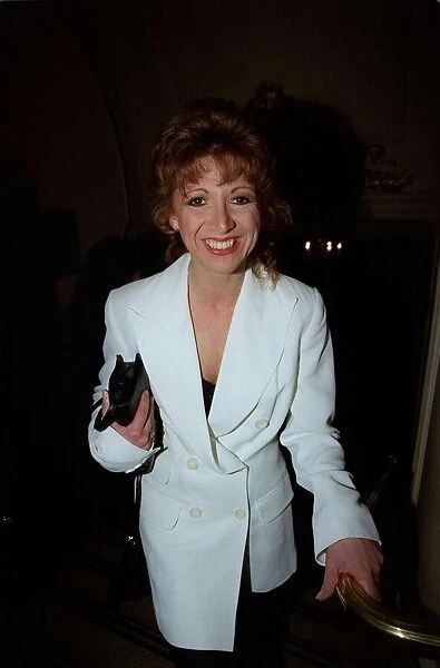 Bonnie Langford Actress  /  Singer May 1998 Arriving for the premiere of Saturday Night