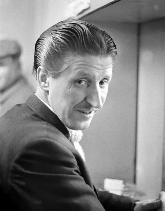 Framed Print : A bookmaker at a betting shop November 1962 Framed Print : A bookmaker at a betting shop November 1962