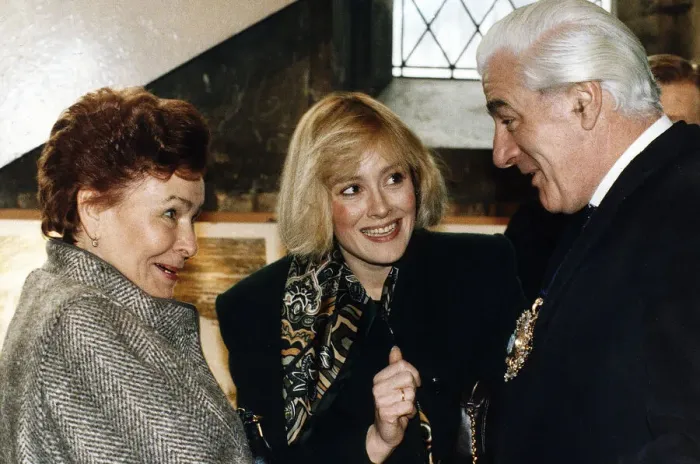 Framed Print : Boris Yeltsins wife Naya Yeltsin Dbase