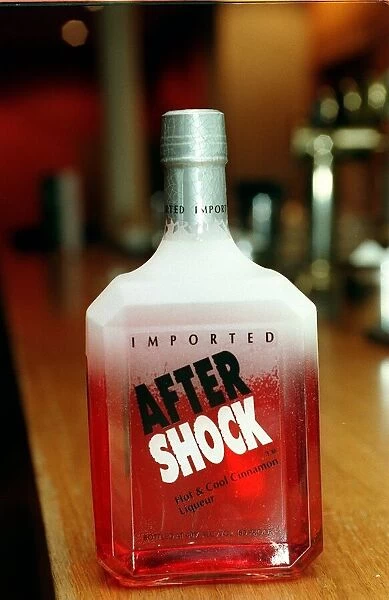 Bottle of After Shock Imported Liqueur, 18th January 1999