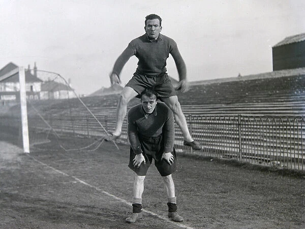 Bournemouth and Boscombe Footballers. Clifford and Hayward. 3rd January 1930