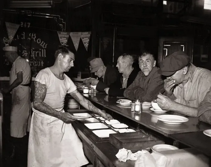 Framed Print : The Bowery, noted in legend and fact as a home for New Yorks alcoholics
