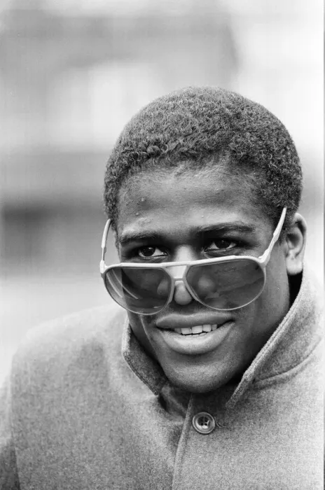 Framed Print : Boxer Errol Christie. 6th March 1984 Framed Print : Boxer Errol Christie. 6th March 1984