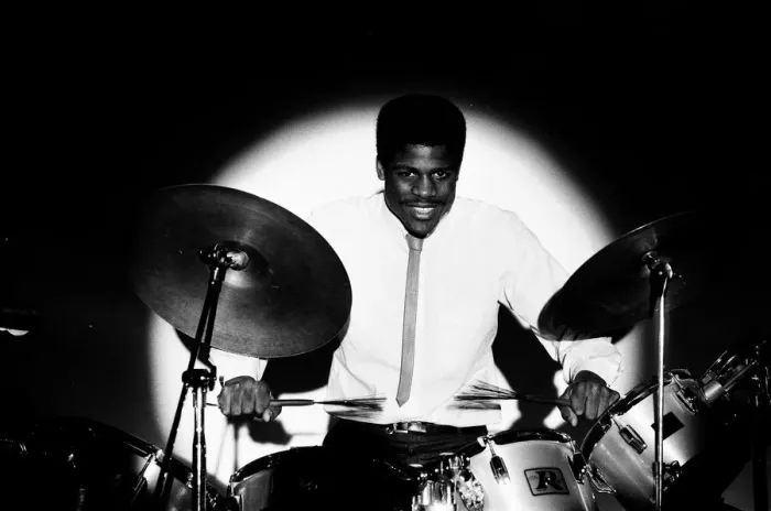Framed Print : Boxer Errol Christie launching a London Cabaret. 4th Feb 1982