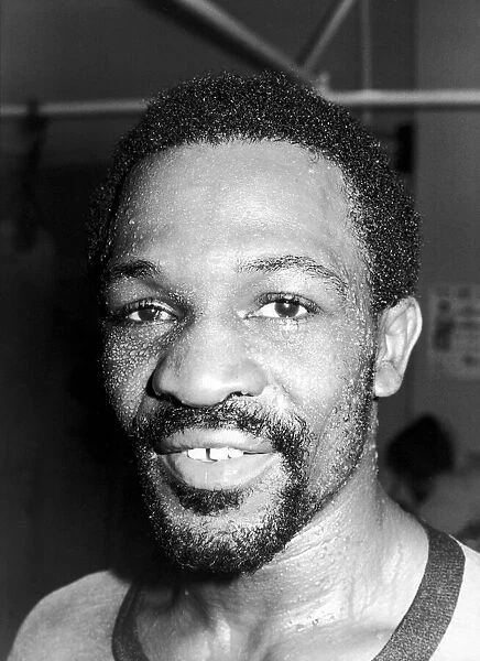 Boxer Maurice Hope. 25th November 1980