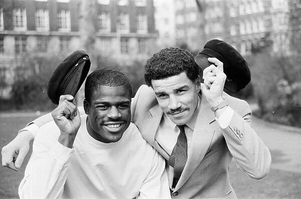 Boxers Errol Christie and Jimmy Price 14th March 1985