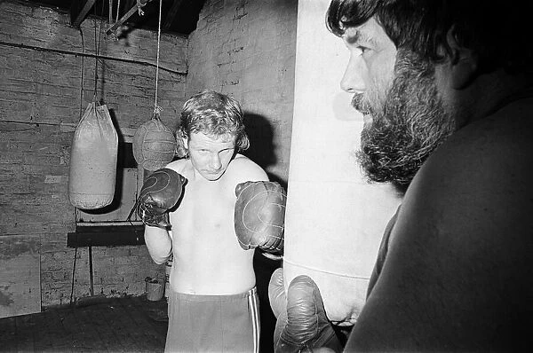 Boxing Gym in Teesside, 1976