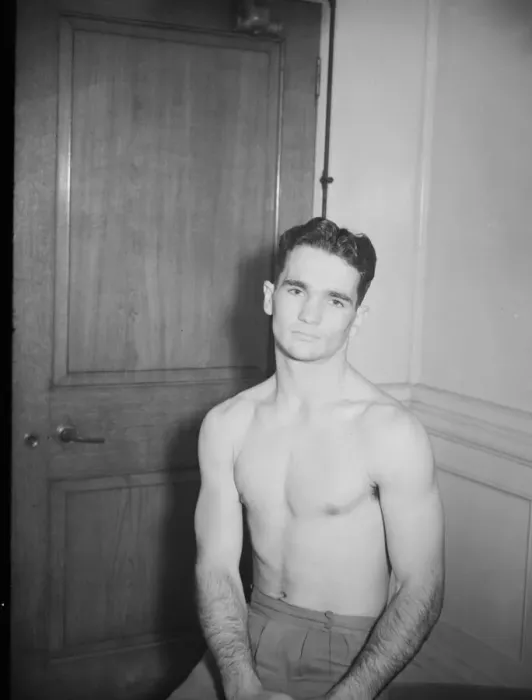 Framed Print : Boxing Peter Gallymore 21 / 2 / 1952 C900 / 2 Framed Print : Boxing Peter Gallymore 21 / 2 / 1952 C900 / 2