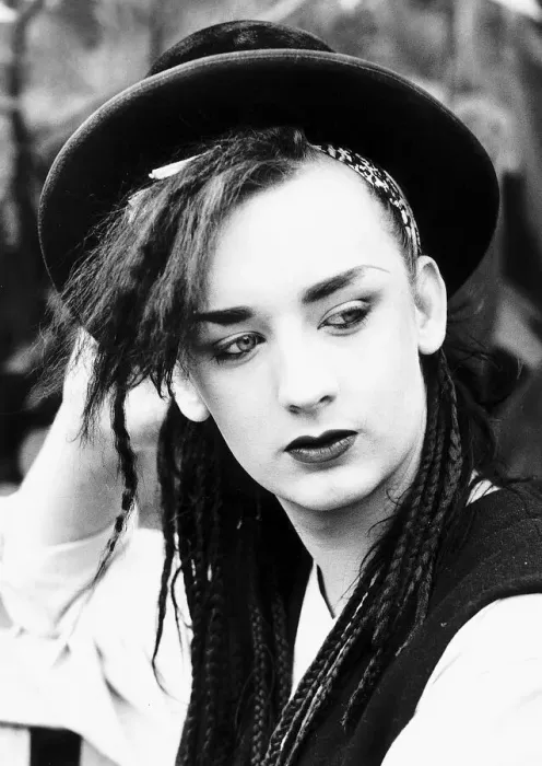 Framed Print : Boy George lead singer of pop group Culture Club