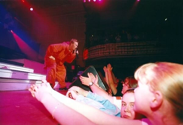 Boyzone in concert at the Newcastle City Hall. 07  /  09  /  95