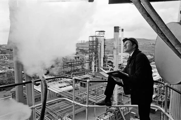 Framed Print : BP Llandarcy oil refinery, Swansea. Richard Kaiser, 24, Chemical Engineer Framed Print : BP Llandarcy oil refinery, Swansea. Richard Kaiser, 24, Chemical Engineer