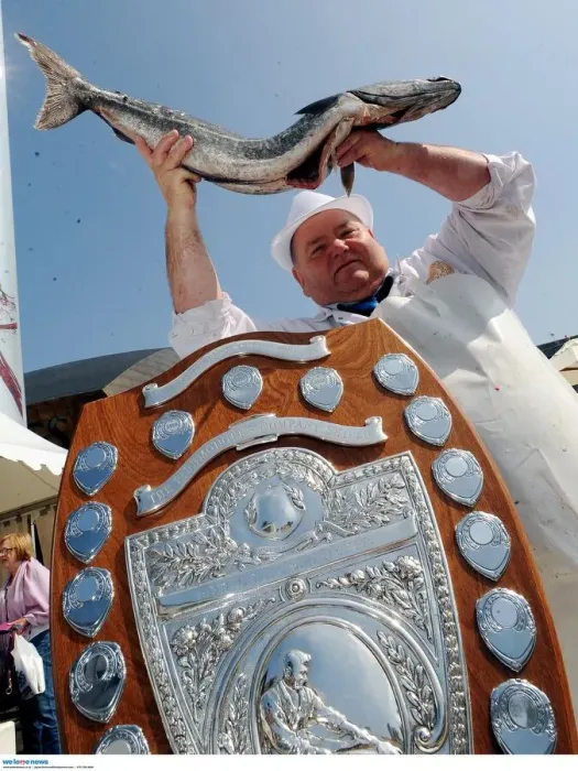 Framed Print : BPM MEDIA WALES; Mike Crates has been crowned British Fish Craft champion Framed Print : BPM MEDIA WALES; Mike Crates has been crowned British Fish Craft champion
