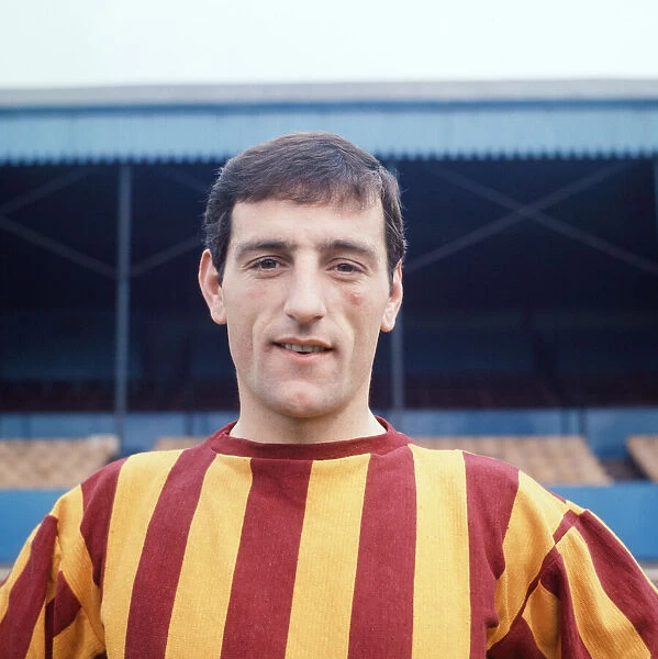 Bradford City footballer Bob Ham. July 1968