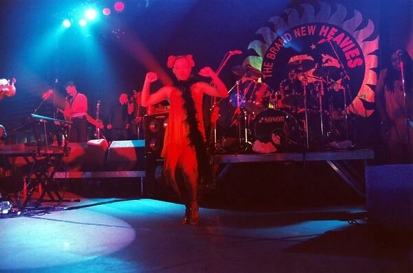 The Brand New Heavies performing at Northumbria University. 23  /  05  /  94