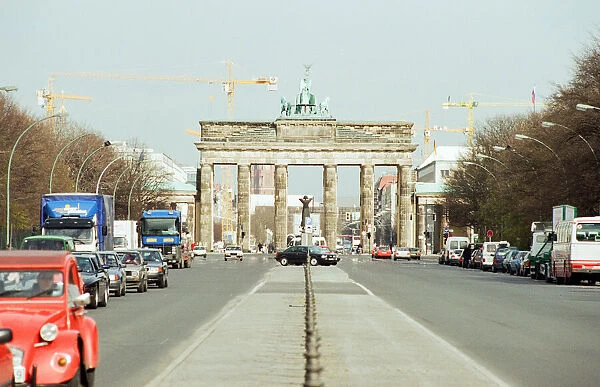 Brandenburg Gate, Berlin, Germany, 7th April 1995