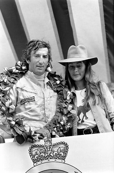 Brands hatch British Grand Prix. Jochen Rindt winning the British Grand Prix this