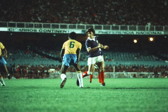 Framed Print : Brazil 1-0 Scotland, 1972 Brazil Independence Cup, final stage
