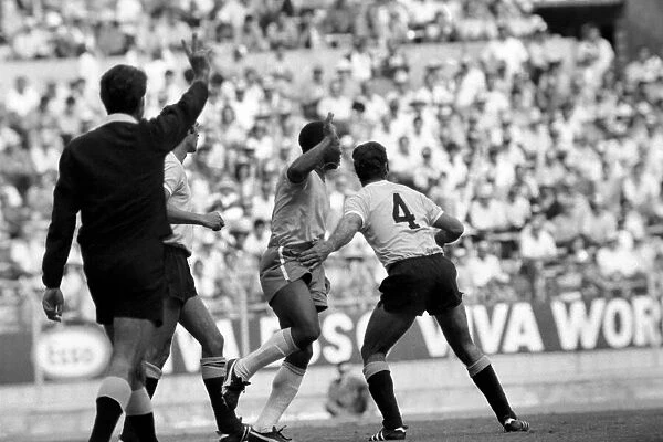 Brazil v. Uruguay: World Cup Semi-Final. July 1970 70-5871-026