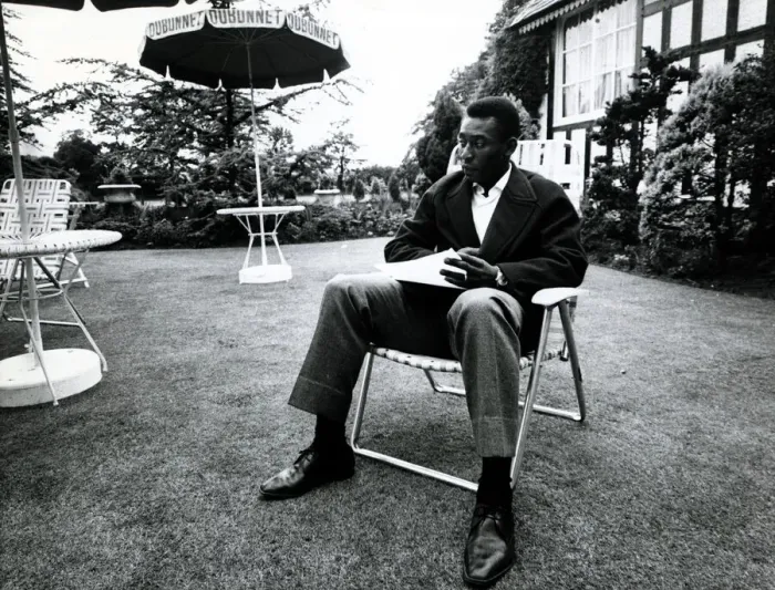 Framed Print : Brazilian football star Pele relaxes in an English country garden at the Brazilian team Framed Print : Brazilian football star Pele relaxes in an English country garden at the Brazilian team