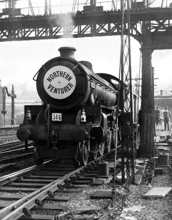 Framed Print : Breaking ground on 26th July 1954 was the British Railways new excursion train Framed Print : Breaking ground on 26th July 1954 was the British Railways new excursion train