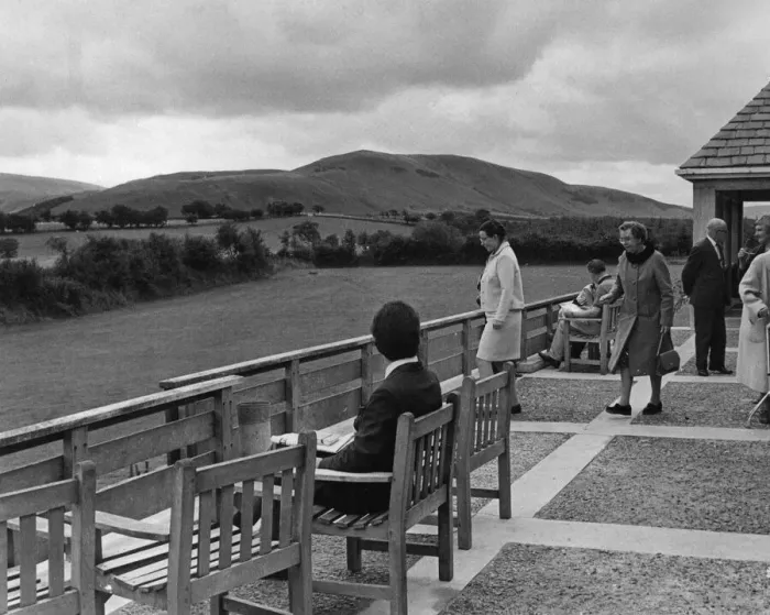 Framed Print : Brecon Beacons Mountain Centre, Brecon, Powys, Mid Wales, Thursday 3rd September 1970