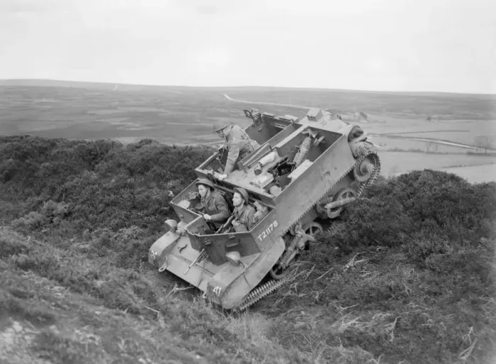 Framed Print : A Bren Gun Carrier seen here taking part in Army exercises in Northern England Circa 1941 Framed Print : A Bren Gun Carrier seen here taking part in Army exercises in Northern England Circa 1941