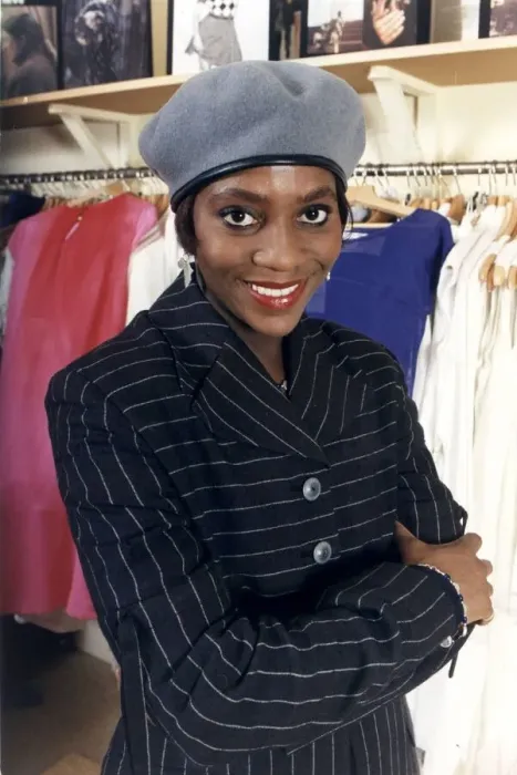 Framed Print : BRENDA EMMANUS - TV PRESENTER FROM THE CLOTHES SHOW 07 / 05 / 1995 Framed Print : BRENDA EMMANUS - TV PRESENTER FROM THE CLOTHES SHOW 07 / 05 / 1995