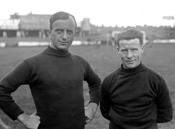 Brentford F. C. J. Radcliffe, trainer and J. Cartmill assistant trainer