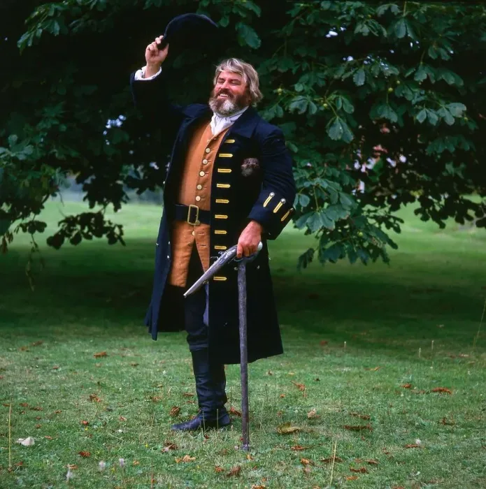 Framed Print : Brian Blessed actor Treasure Island October 1985 as character Long John Silver Framed Print : Brian Blessed actor Treasure Island October 1985 as character Long John Silver