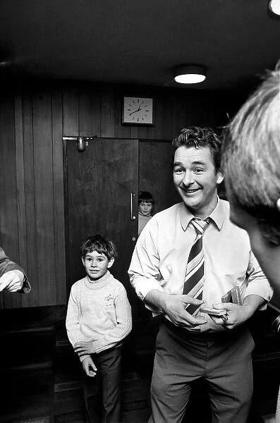 Brian Clough new Manager of Nottingham Forest F. C. Brian Clough at Nottingham Forest