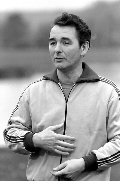 Brian Clough Nottingham Forest manager. January 1975 75-00170-009