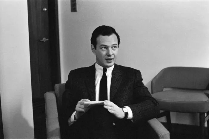 Framed Print : Brian Epstein, Manager of The Beatles, 20th October 1963 Framed Print : Brian Epstein, Manager of The Beatles, 20th October 1963