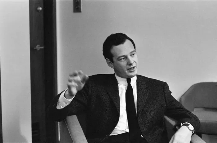 Framed Print : Brian Epstein, Manager of The Beatles, 20th October 1963 Framed Print : Brian Epstein, Manager of The Beatles, 20th October 1963