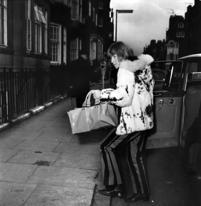 Framed Print : Brian Jones of The Rolling Stones, entering The Harley Street Nursing Home for dental Framed Print : Brian Jones of The Rolling Stones, entering The Harley Street Nursing Home for dental
