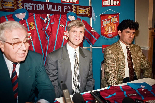 Brian Little is unveiled as Aston Villas new manager