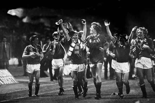 Brighton & Hove Albion 0-4 Manchester United, 1983 FA Cup Final Replay at Wembley Stadium