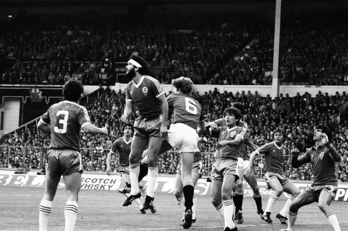 Framed Print : Brighton & Hove Albion 0-4 Manchester United, 1983 FA Cup Final Replay at Wembley Stadium Framed Print : Brighton & Hove Albion 0-4 Manchester United, 1983 FA Cup Final Replay at Wembley Stadium