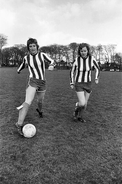 Brighton and Hove Albion Ladies Football Team. 25th February 1974