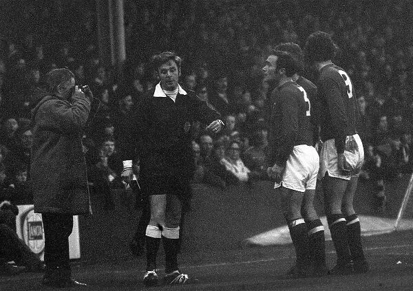 Brighton v Chelsea FA Cup 3rd Round January 1973 Ron Harris gets his marching