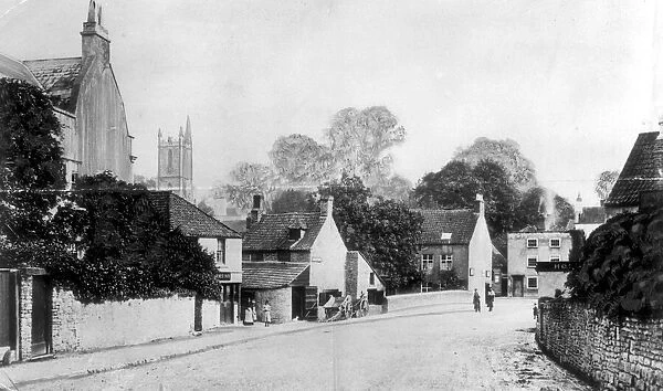 Brislington, in the days when it was regarded as one of the prettiest villages in