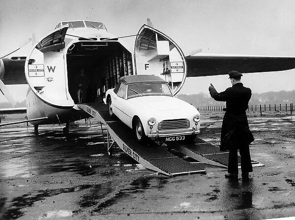 The Bristol Type 170 Freighter was designed with the unique feature of opening nose doors