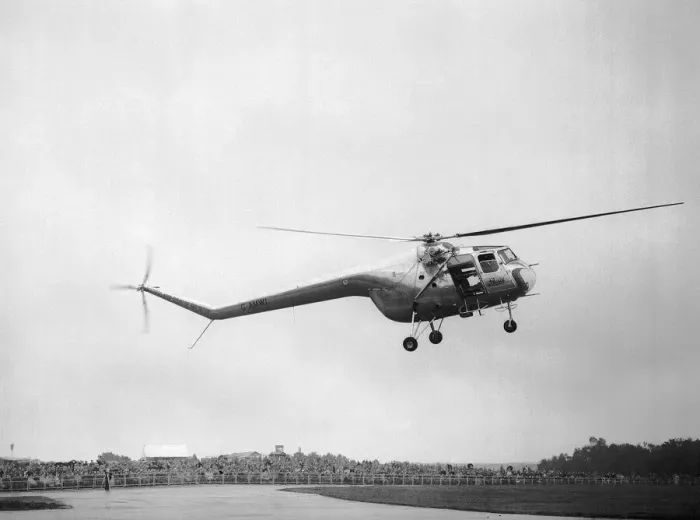 Framed Print : The Bristol Type 171, 4-seat helicopter powered by an Alvis Leonides engine was the first Framed Print : The Bristol Type 171, 4-seat helicopter powered by an Alvis Leonides engine was the first