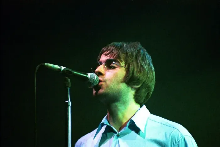 Framed Print : Brit pop band Oasis perform in concert at the Whitley Bay Ice Rink 19 / 01 / 96 Framed Print : Brit pop band Oasis perform in concert at the Whitley Bay Ice Rink 19 / 01 / 96