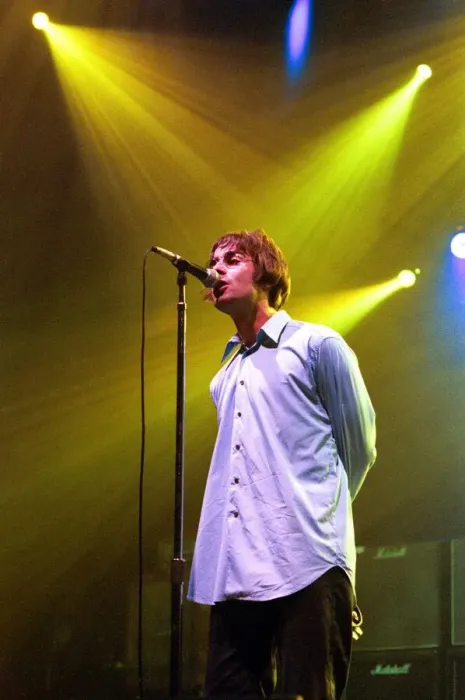 Framed Print : Brit pop band Oasis perform in concert at the Whitley Bay Ice Rink 19 / 01 / 96 Framed Print : Brit pop band Oasis perform in concert at the Whitley Bay Ice Rink 19 / 01 / 96