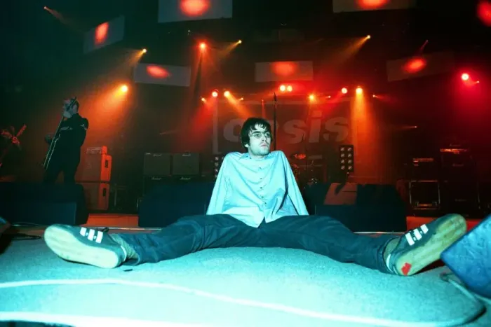Framed Print : Brit pop band Oasis perform in concert at the Whitley Bay Ice Rink 19 / 01 / 96 Framed Print : Brit pop band Oasis perform in concert at the Whitley Bay Ice Rink 19 / 01 / 96