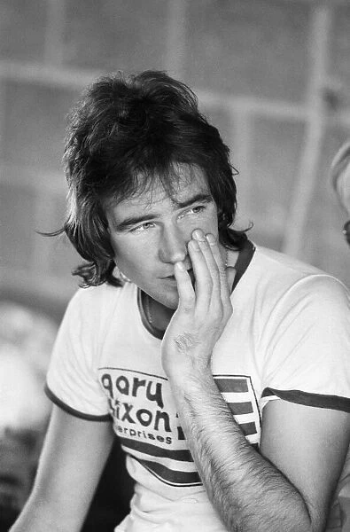 Britiains World Motorcycle racing Champion Barry Sheene pictured at Silverstone