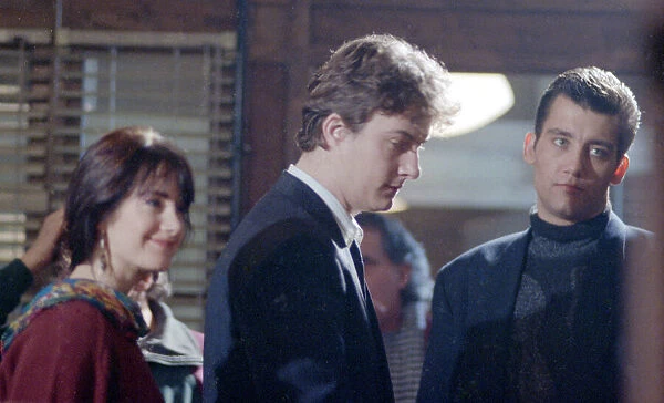 British actor Clive Owen in his role as Derek Love aka Stephen Crane in the television