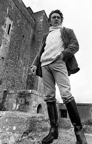 British Actor David Hemmings, pictured at Oranmore Castle