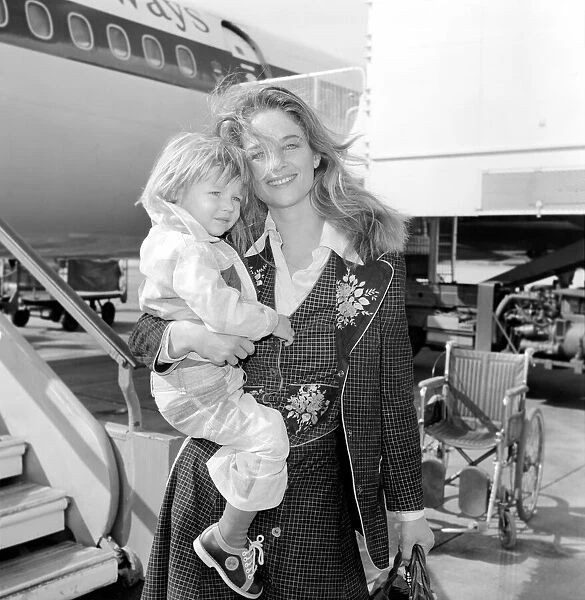 British actress Charlotte Rampling arrived at Heathrow Airport