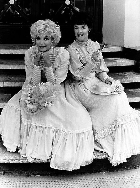 British actresss Joan Collins stars with fellow British actress Pauline Collins in a